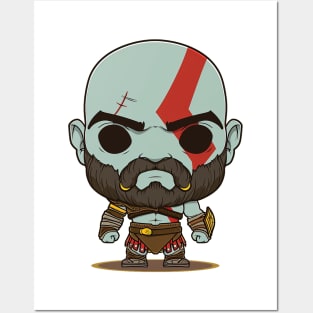 kratos Posters and Art